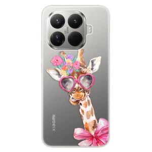 Silikonové pouzdro iSaprio - Lady Giraffe - Xiaomi 15T Pro obraz