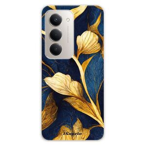 Silikonové pouzdro iSaprio - Gold Leaves - Xiaomi Redmi 15 obraz