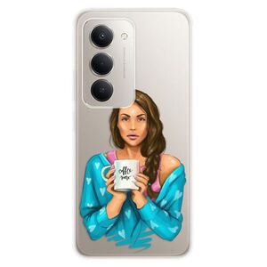 Silikonové pouzdro iSaprio - Coffe Now - Brunette - Xiaomi Redmi 15 obraz