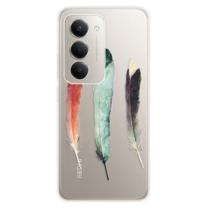 Silikonové pouzdro iSaprio - Three Feathers - Xiaomi Redmi 15 obraz
