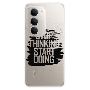 Silikonové pouzdro iSaprio - Start Doing - black - Xiaomi Redmi 15 obraz