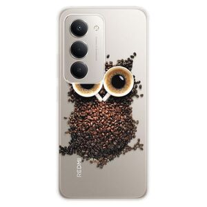 Silikonové pouzdro iSaprio - Owl And Coffee - Xiaomi Redmi 15 obraz