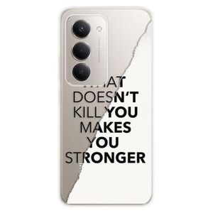 Silikonové pouzdro iSaprio - Makes You Stronger - Xiaomi Redmi 15 obraz
