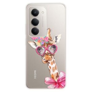 Silikonové pouzdro iSaprio - Lady Giraffe - Xiaomi Redmi 15 obraz