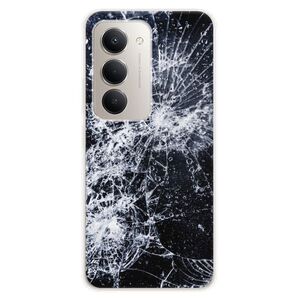 Silikonové pouzdro iSaprio - Cracked - Xiaomi Redmi 15 obraz