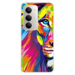 Silikonové pouzdro iSaprio - Rainbow Lion - Xiaomi Redmi 15 obraz