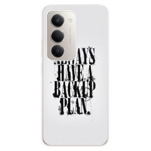 Silikonové pouzdro iSaprio - Backup Plan - Xiaomi Redmi 15 obraz
