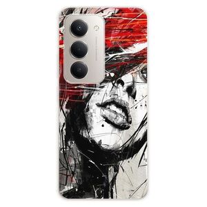 Silikonové pouzdro iSaprio - Sketch Face - Xiaomi Redmi 15 obraz