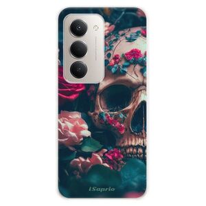 Silikonové pouzdro iSaprio - Skull in Roses - Xiaomi Redmi 15 5G obraz