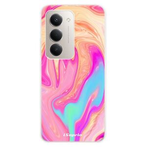 Silikonové pouzdro iSaprio - Orange Liquid - Xiaomi Redmi 15 5G obraz