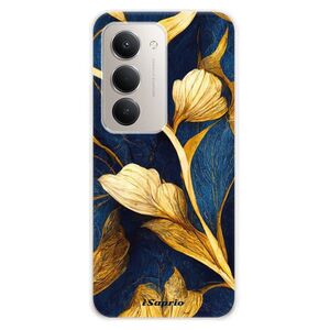 Silikonové pouzdro iSaprio - Gold Leaves - Xiaomi Redmi 15 5G obraz