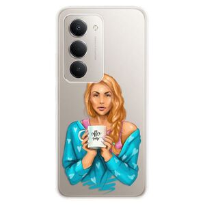 Silikonové pouzdro iSaprio - Coffe Now - Redhead - Xiaomi Redmi 15 5G obraz
