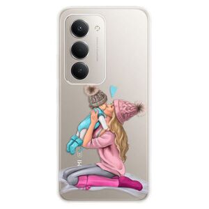 Silikonové pouzdro iSaprio - Kissing Mom - Blond and Boy - Xiaomi Redmi 15 5G obraz