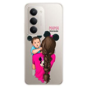Silikonové pouzdro iSaprio - Mama Mouse Brunette and Boy - Xiaomi Redmi 15 5G obraz