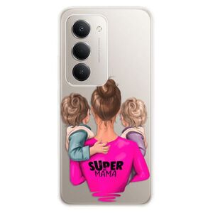 Silikonové pouzdro iSaprio - Super Mama - Two Boys - Xiaomi Redmi 15 5G obraz