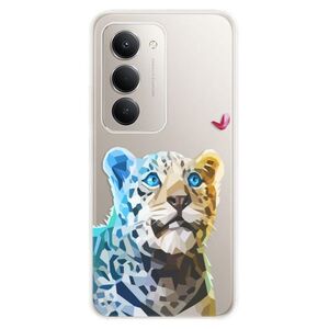 Silikonové pouzdro iSaprio - Leopard With Butterfly - Xiaomi Redmi 15 5G obraz