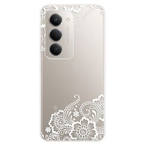 Silikonové pouzdro iSaprio - White Lace 02 - Xiaomi Redmi 15 5G obraz