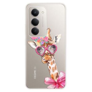 Silikonové pouzdro iSaprio - Lady Giraffe - Xiaomi Redmi 15 5G obraz