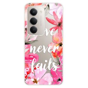 Silikonové pouzdro iSaprio - Love Never Fails - Xiaomi Redmi 15 5G obraz