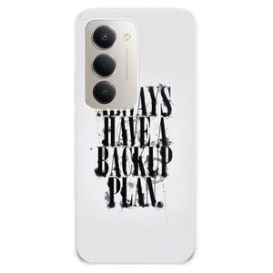 Silikonové pouzdro iSaprio - Backup Plan - Xiaomi Redmi 15 5G obraz