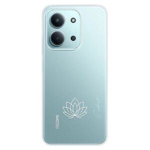 Silikonové pouzdro iSaprio - čiré - Lotos - Xiaomi Redmi 15C obraz