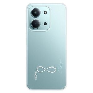 Silikonové pouzdro iSaprio - čiré - Infinity - Xiaomi Redmi 15C obraz