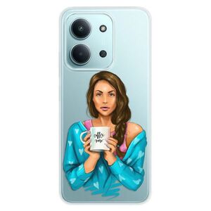 Silikonové pouzdro iSaprio - Coffe Now - Brunette - Xiaomi Redmi 15C obraz