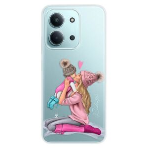 Silikonové pouzdro iSaprio - Kissing Mom - Blond and Girl - Xiaomi Redmi 15C obraz