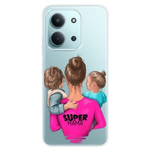 Silikonové pouzdro iSaprio - Super Mama - Boy and Girl - Xiaomi Redmi 15C obraz