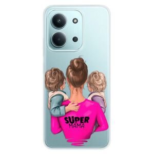 Silikonové pouzdro iSaprio - Super Mama - Two Boys - Xiaomi Redmi 15C obraz