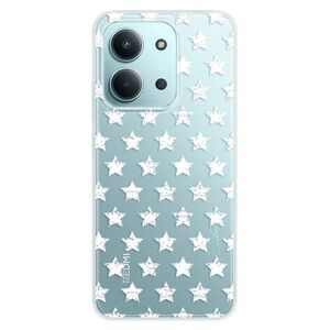 Silikonové pouzdro iSaprio - Stars Pattern - white - Xiaomi Redmi 15C obraz