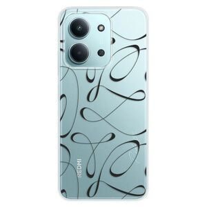 Silikonové pouzdro iSaprio - Fancy - black - Xiaomi Redmi 15C obraz