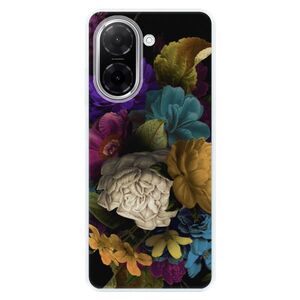Silikonové pouzdro iSaprio - Dark Flowers - Xiaomi Redmi A5 obraz