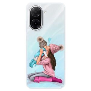 Silikonové pouzdro iSaprio - Kissing Mom - Brunette and Boy - Xiaomi Redmi A5 obraz