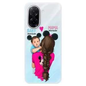 Silikonové pouzdro iSaprio - Mama Mouse Brunette and Boy - Xiaomi Redmi A5 obraz