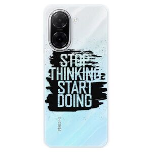 Silikonové pouzdro iSaprio - Start Doing - black - Xiaomi Redmi A5 obraz