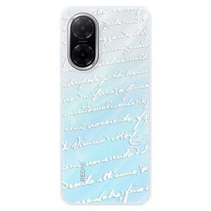 Silikonové pouzdro iSaprio - Handwriting 01 - white - Xiaomi Redmi A5 obraz