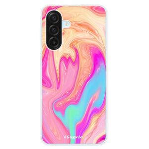 Silikonové pouzdro iSaprio - Orange Liquid - Samsung Galaxy A17 / A17 5G obraz