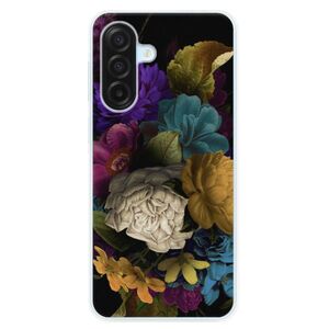 Silikonové pouzdro iSaprio - Dark Flowers - Samsung Galaxy A17 / A17 5G obraz