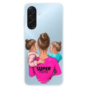 Silikonové pouzdro iSaprio - Super Mama - Two Girls - Samsung Galaxy A17 / A17 5G obraz