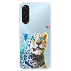 Silikonové pouzdro iSaprio - Leopard With Butterfly - Samsung Galaxy A17 / A17 5G obraz
