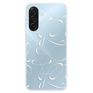 Silikonové pouzdro iSaprio - Fancy - white - Samsung Galaxy A17 / A17 5G obraz