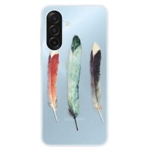 Silikonové pouzdro iSaprio - Three Feathers - Samsung Galaxy A17 / A17 5G obraz
