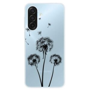 Silikonové pouzdro iSaprio - Three Dandelions - black - Samsung Galaxy A17 / A17 5G obraz