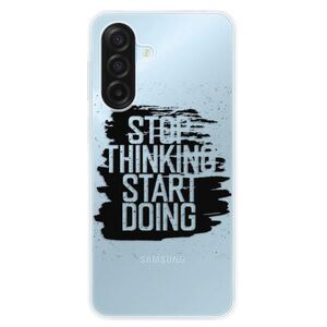 Silikonové pouzdro iSaprio - Start Doing - black - Samsung Galaxy A17 / A17 5G obraz