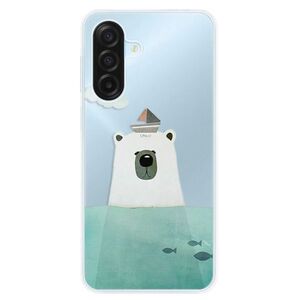 Silikonové pouzdro iSaprio - Bear With Boat - Samsung Galaxy A17 / A17 5G obraz