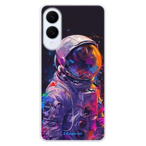 Silikonové pouzdro iSaprio - Neon Astronaut - Samsung Galaxy S25 Edge obraz