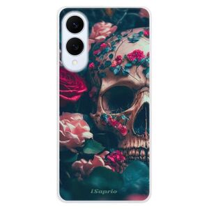 Silikonové pouzdro iSaprio - Skull in Roses - Samsung Galaxy S25 Edge obraz