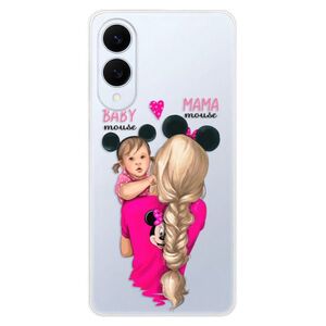 Silikonové pouzdro iSaprio - Mama Mouse Blond and Girl - Samsung Galaxy S25 Edge obraz