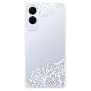 Silikonové pouzdro iSaprio - White Lace 02 - Samsung Galaxy S25 Edge obraz